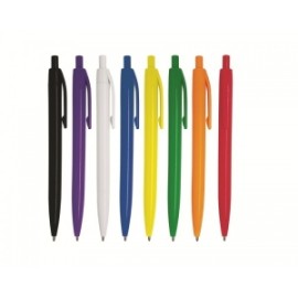 Bolígrafo o pluma de plástico en color...