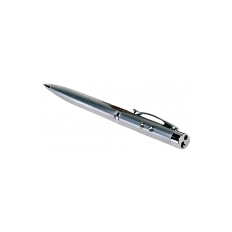 Bolígrafo con apuntador laser y linterna